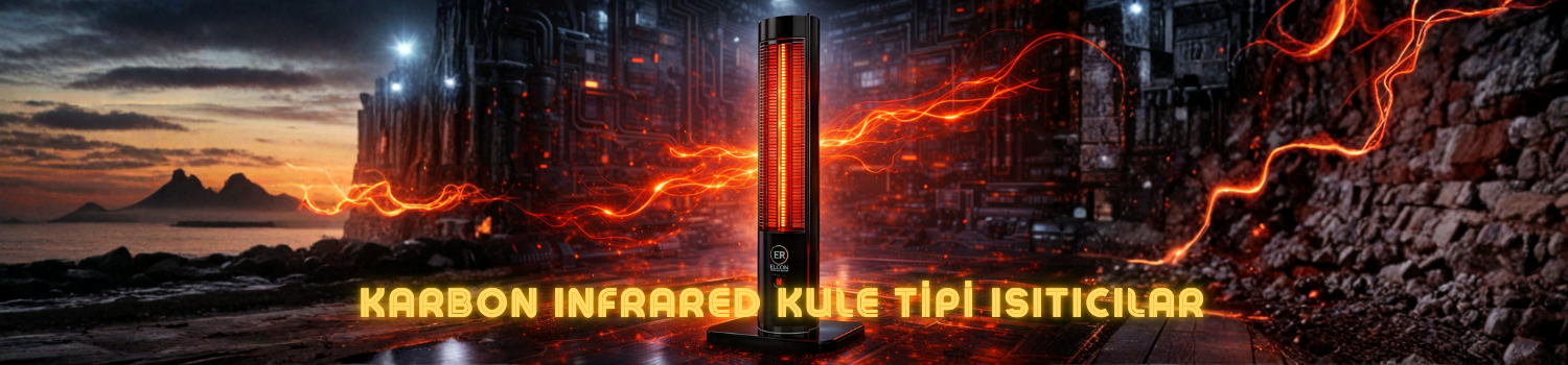 Karbon Infrared Kule tipi Isıtıcılar